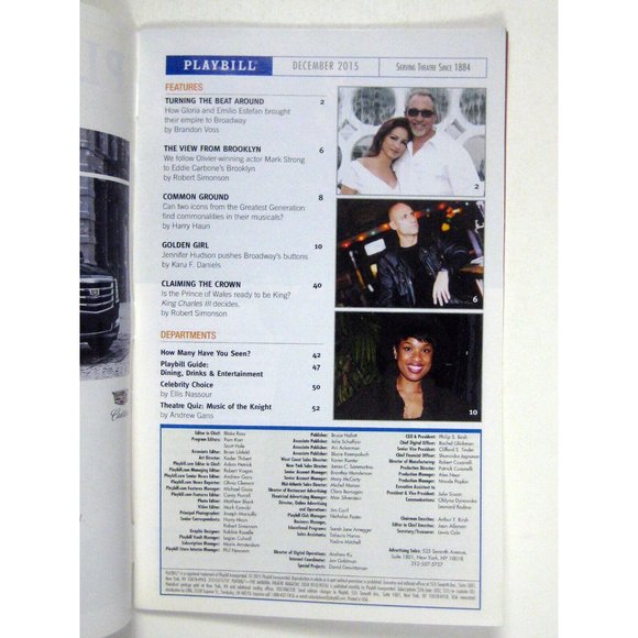 Incident at Vichy Playbill December 2015 Jonathan Hadary Richard Thomas Miller - Picture 3 of 7